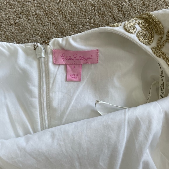 White Lily Pulitzer Dress - Picture 4 of 5
